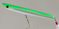 5 inch Green Holographic lure